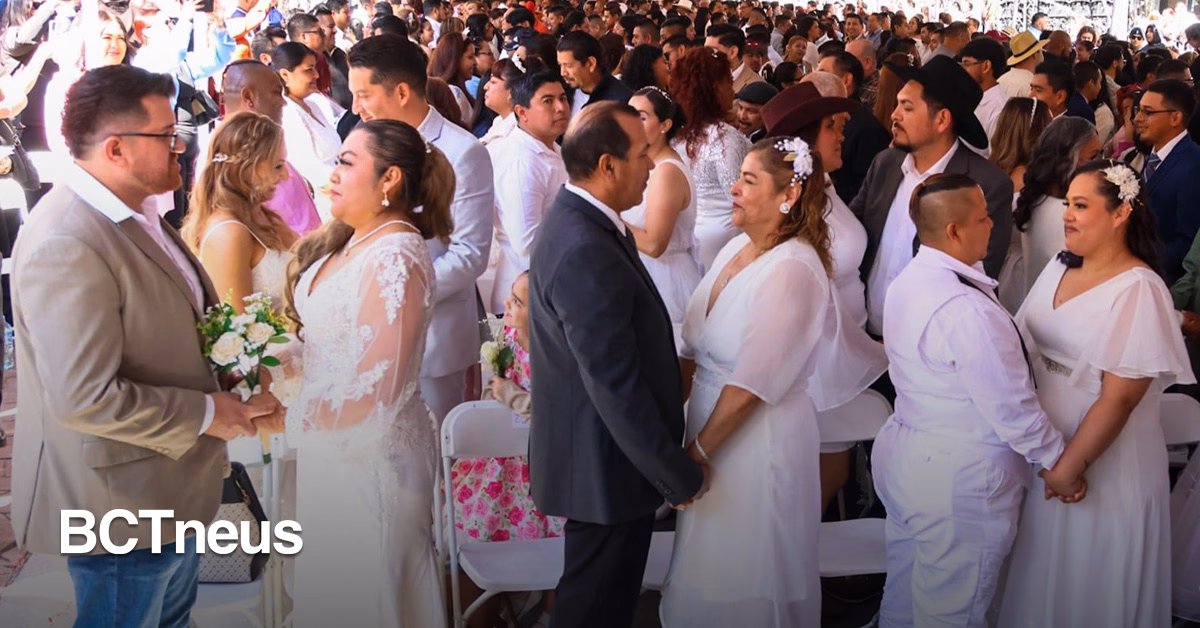 Articulo - Matrimonios colectivos 2026 continúan en Tijuana con alta participación