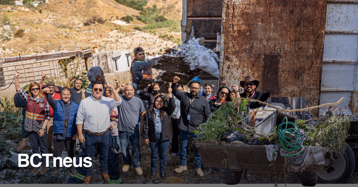 Articulo - Tijuana limpia en grande:  retiran 37 toneladas de basura