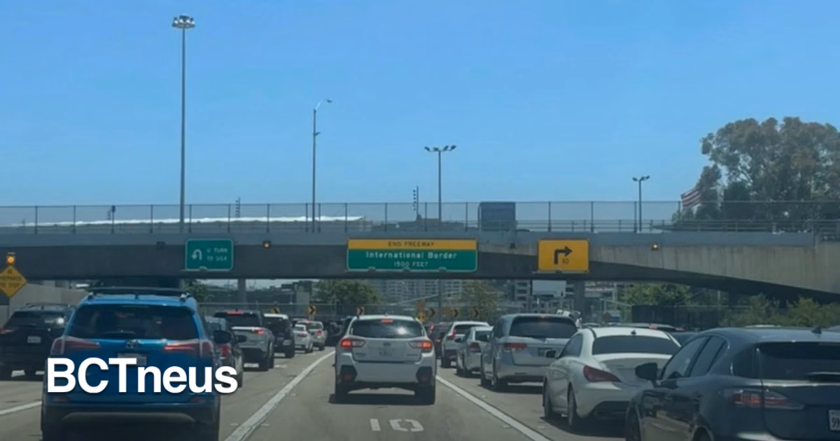 Articulo - Cierre total de I-5 provoca tráfico hacia Tijuan