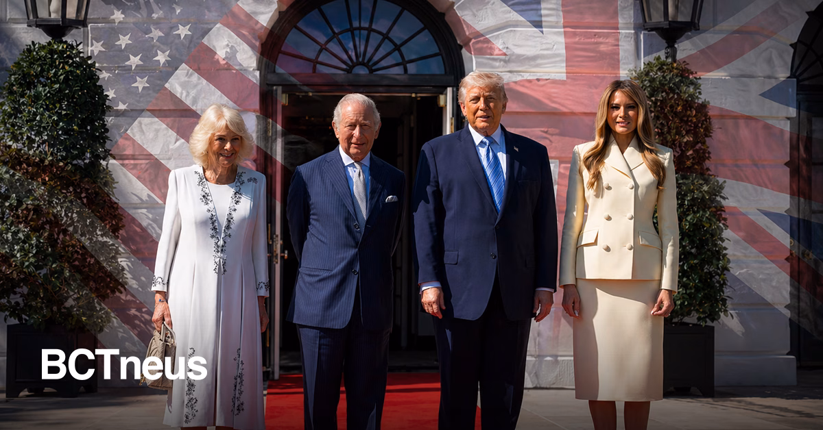 Articulo - Trump despide a Carlos III y Camila en la Casa Blanca tras visita a EU