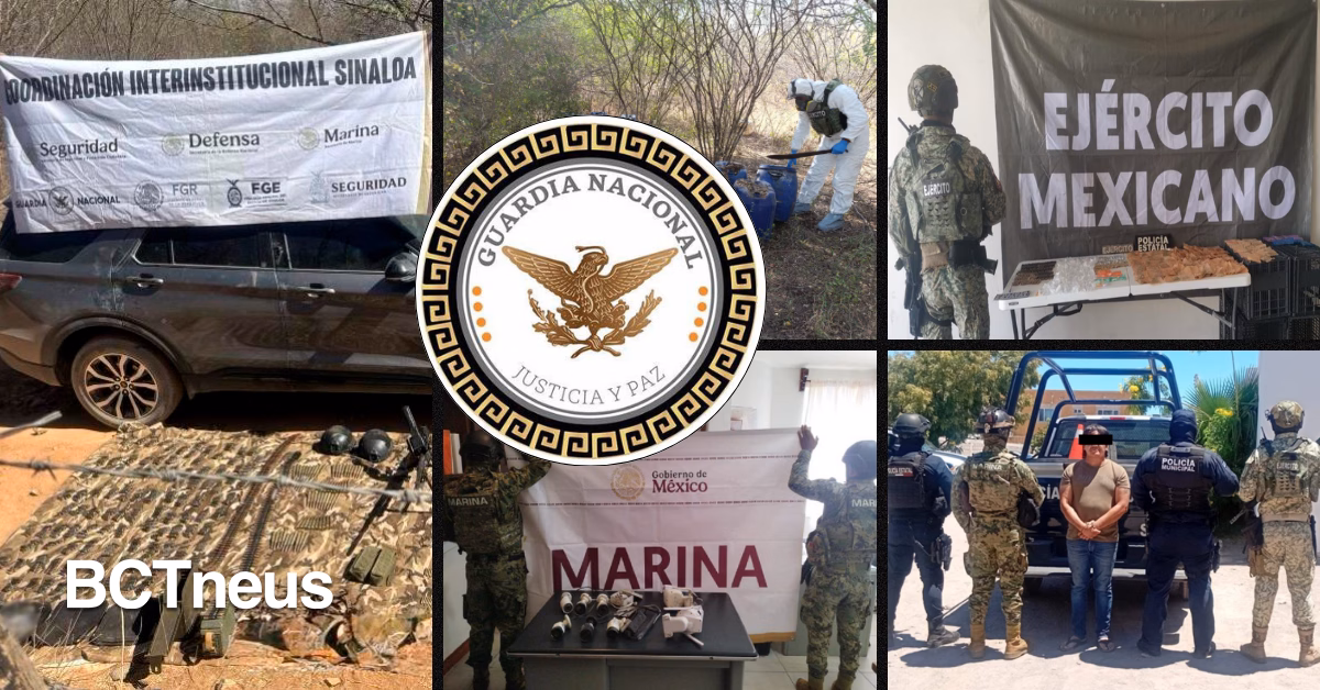 Articulo - Más de 2,900 detenidos y 30 toneladas de droga aseguradas en Operación Frontera Norte