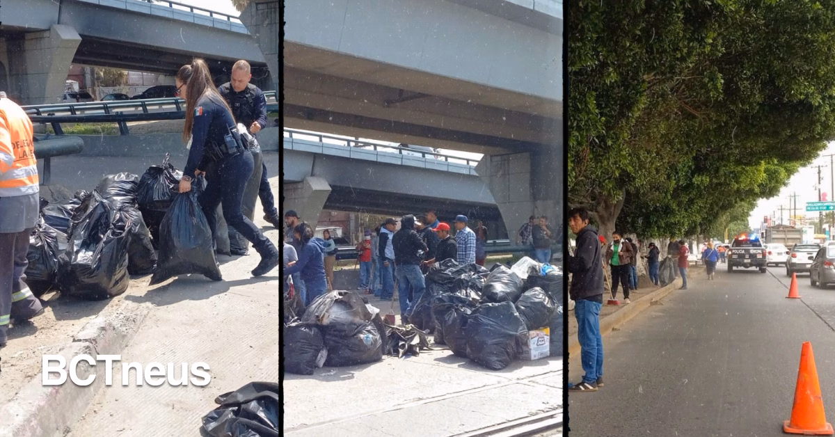 Articulo - Policía Municipal lidera jornada de limpieza con más de 200 ciudadanos en la 5 y 10