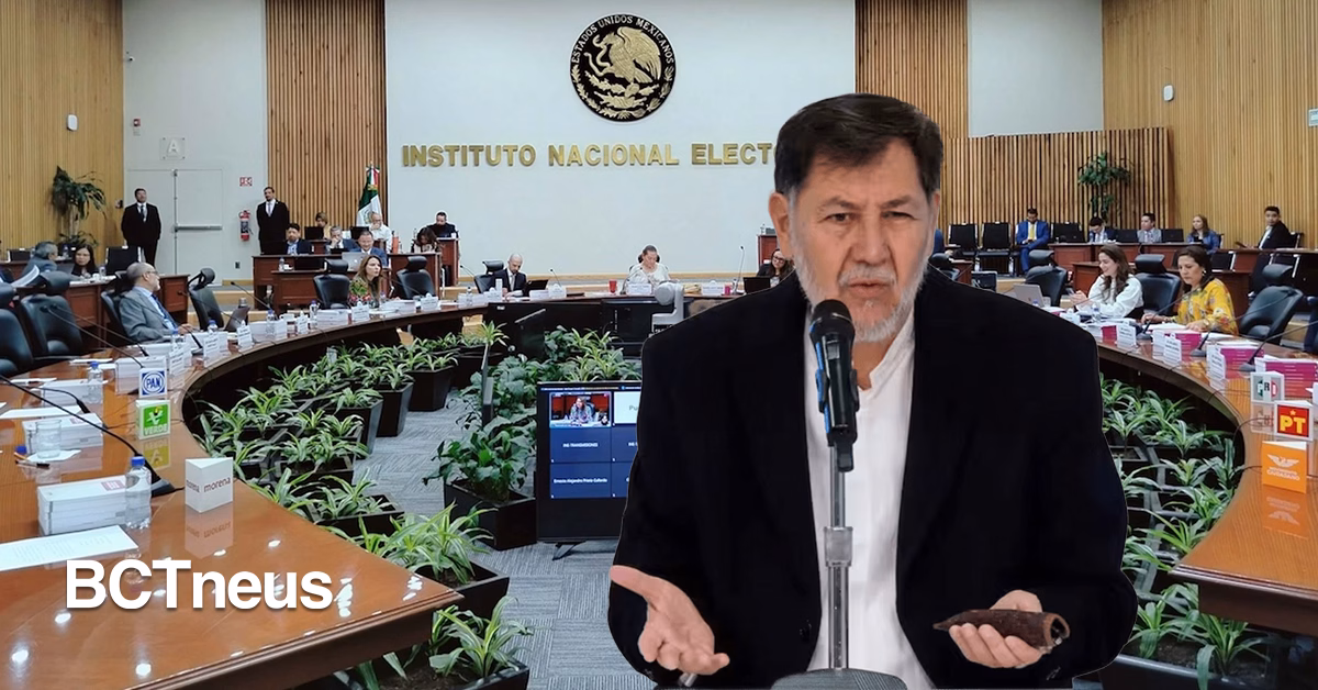 Articulo - Noroña cuestiona al INE por mantener candidaturas judiciales con historial dudoso