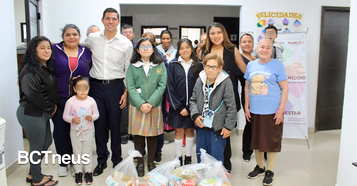 Articulo - 35 familias tecatenses reciben canastas básicas gracias a programas de Bienestar