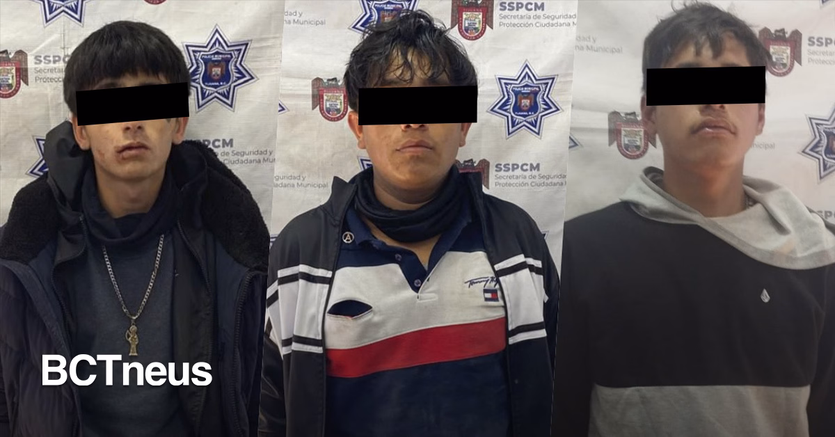Articulo - Capturan a tres sujetos armados tras intento de robo en bulevar Benítez