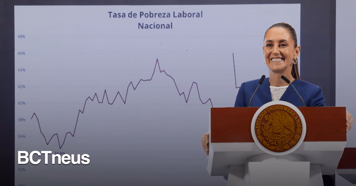 Articulo - México alcanza la tasa más baja de pobreza laboral desde 2005