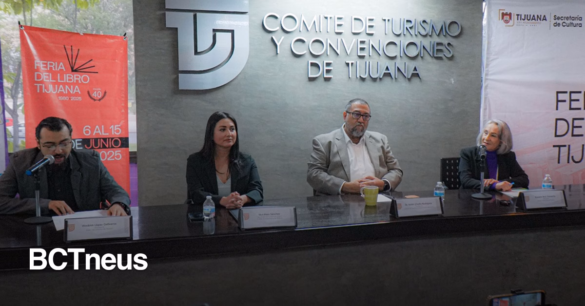 Articulo - Presentan actividades para la Feria del Libro más grande en la historia de Tijuana