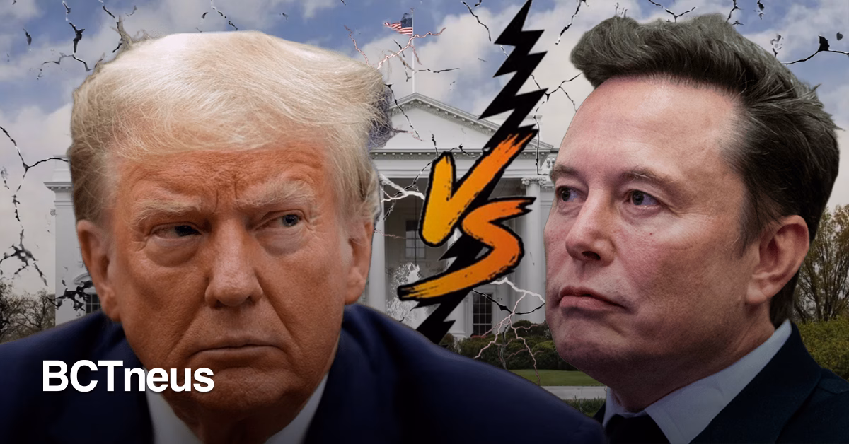 Articulo - Musk acusa a Trump de estar en la lista de Epstein en medio de su guerra publica