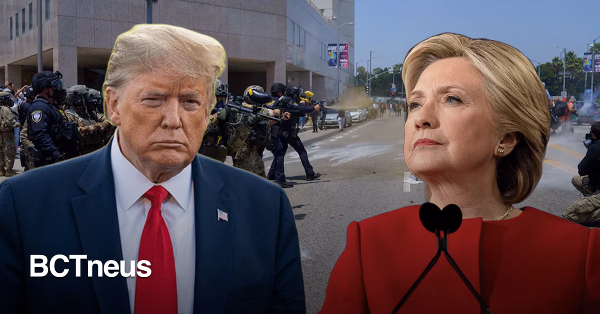 Articulo - “No busca proteger, sino crear caos”: Hillary Clinton critica a Trump por envío de tropas a Los Ángeles