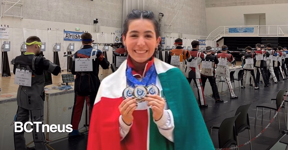 Articulo - Tijuanense Mia Rosales brilla en Bélgica con tres medallas en torneo internacional
