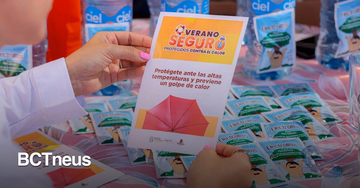 Articulo - Llevan un verano seguro a Mexicali con más de 300 puntos de hidratación