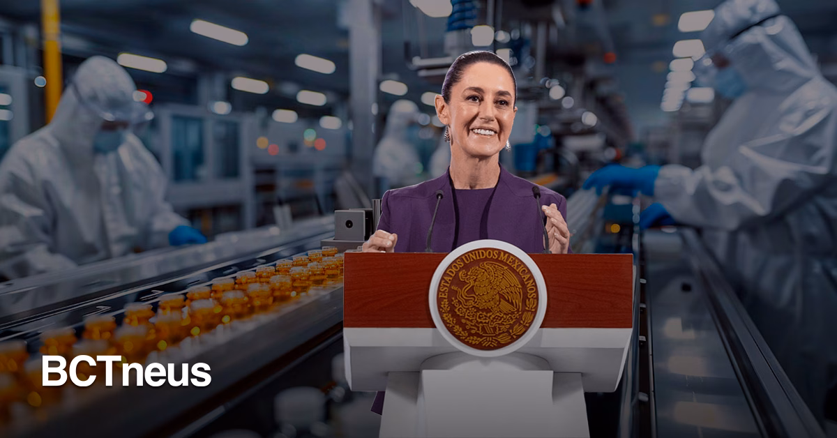 Articulo - Sheinbaum apuesta por la soberanía farmacéutica con más de 10 mil mdp en inversión