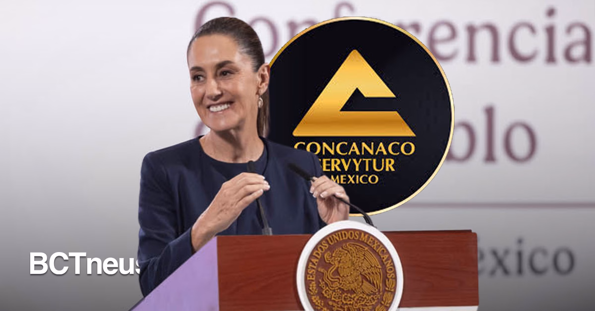 Articulo - "Ley contra extorsión es un paso valiente y correcto": Concanaco Servytur a Sheinbaum