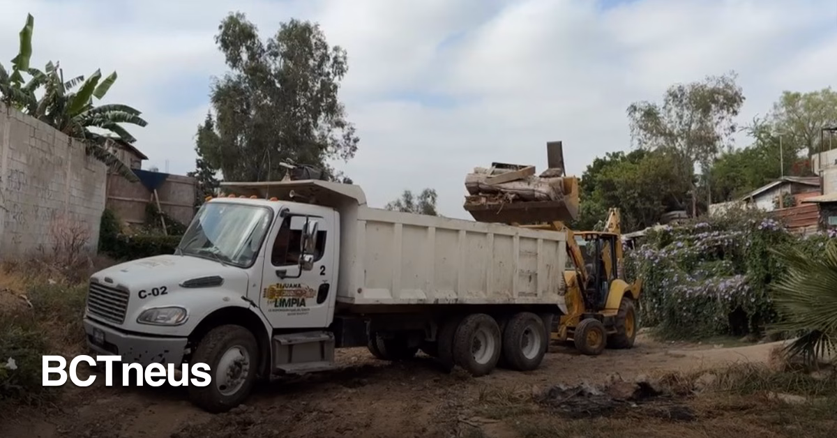 Articulo - Retiran 50 toneladas de basura de las calles de Tijuana