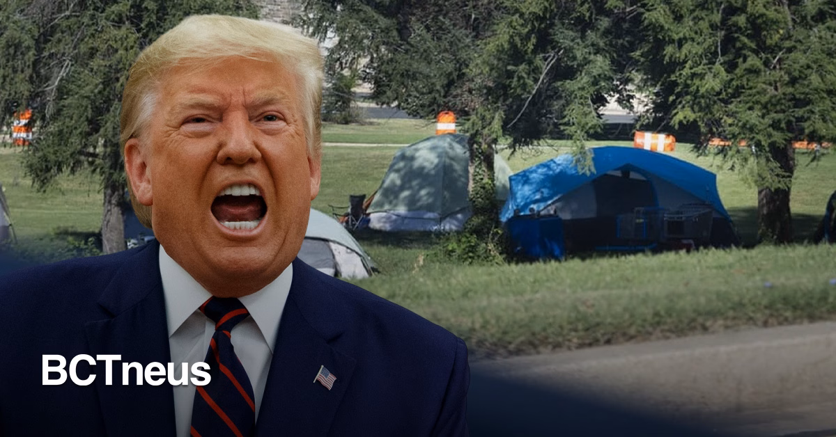 Articulo - Amenaza Trump a personas sin hogar: "los vamos a meter a la cárcel"