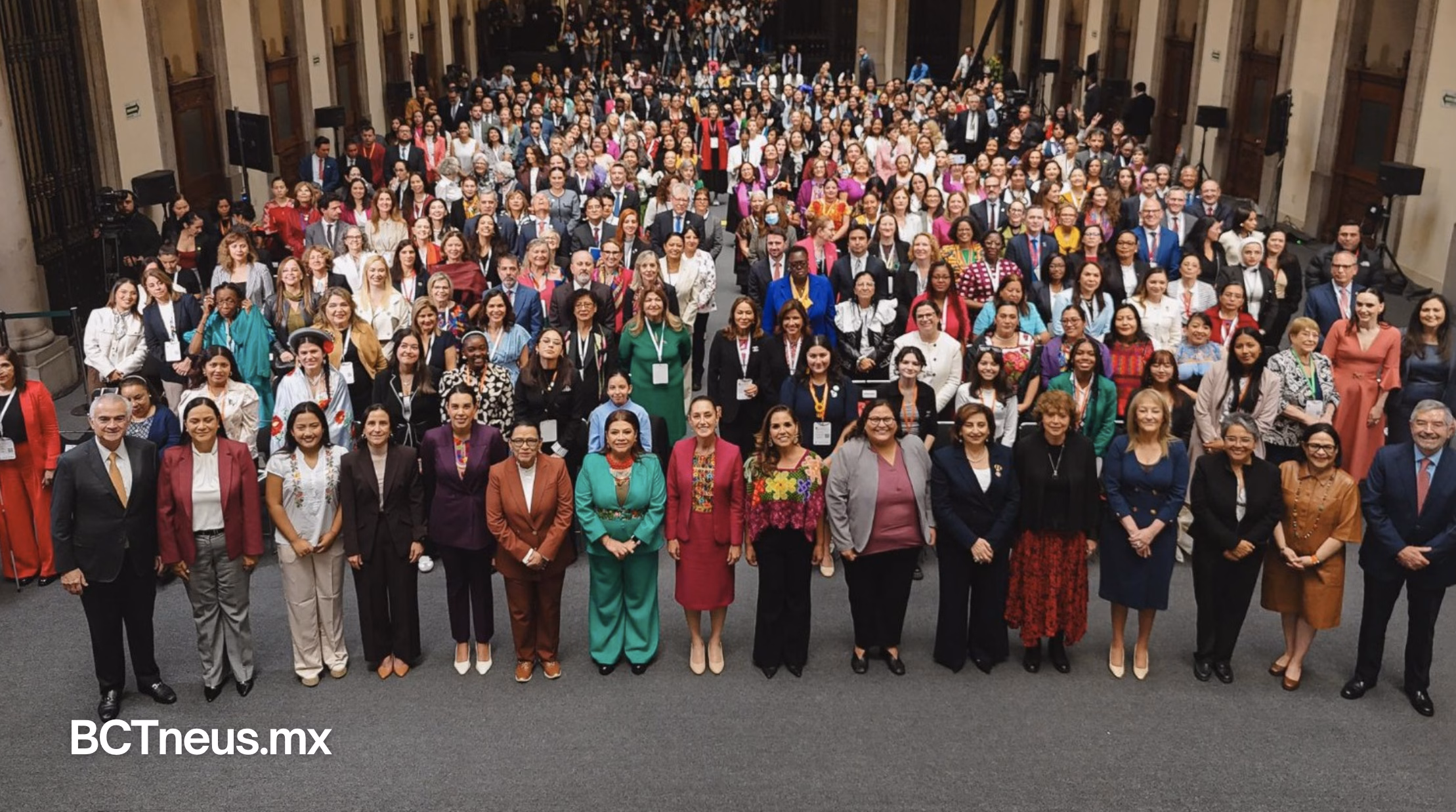 Articulo - "Es tiempo de mujeres": Sheinbaum inaugura evento internacional  de Mujeres