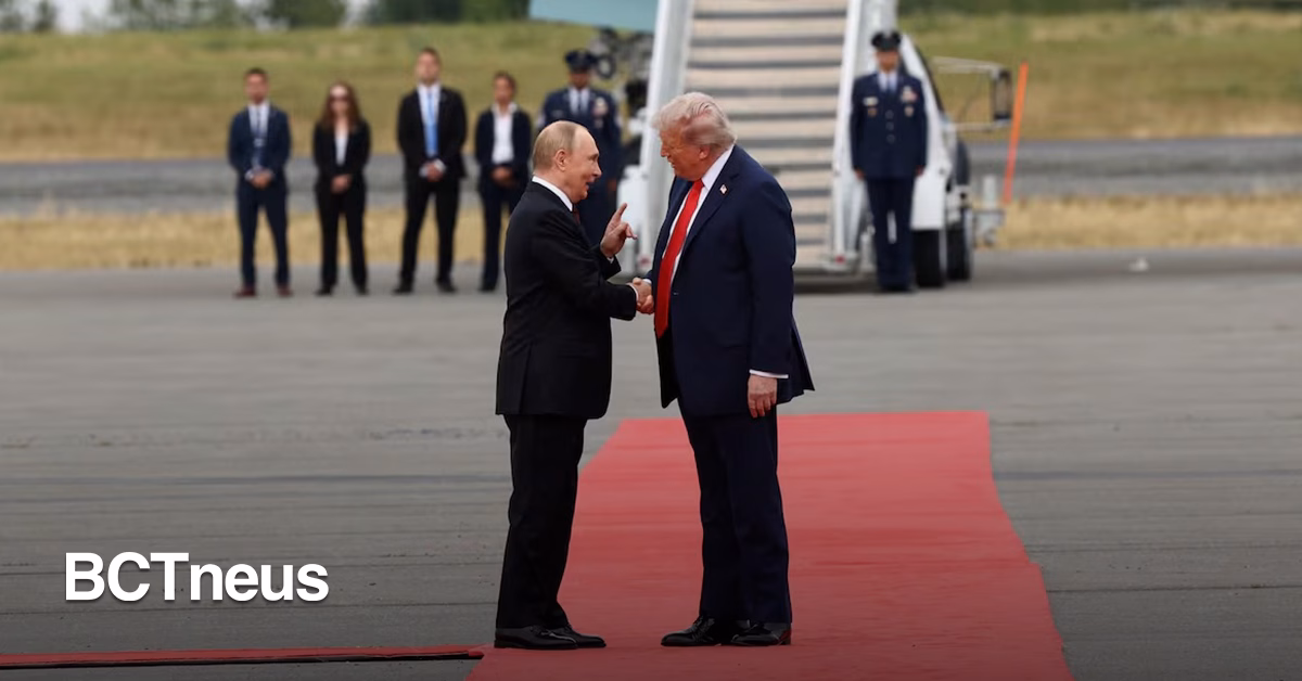 Articulo - Trump y Putin se encuentran en Alaska par hablar sobre Ucrania