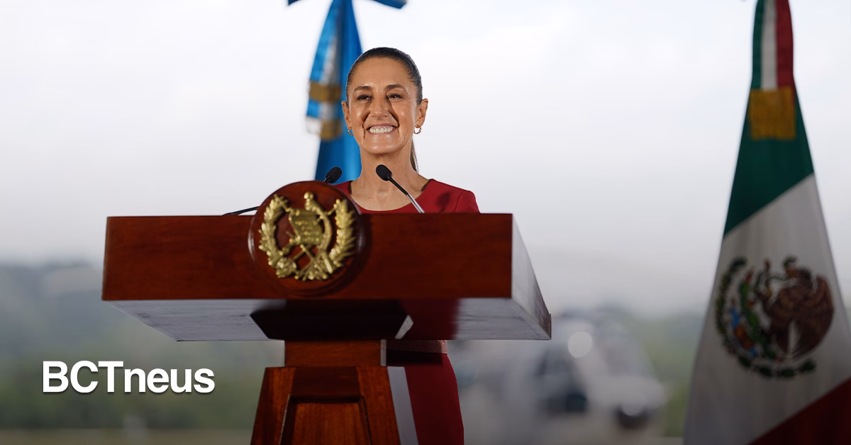 Articulo - "Sigamos defendiendo la soberanía de nuestros pueblos": Sheinbaum hace fuerte llamado en Guatemala