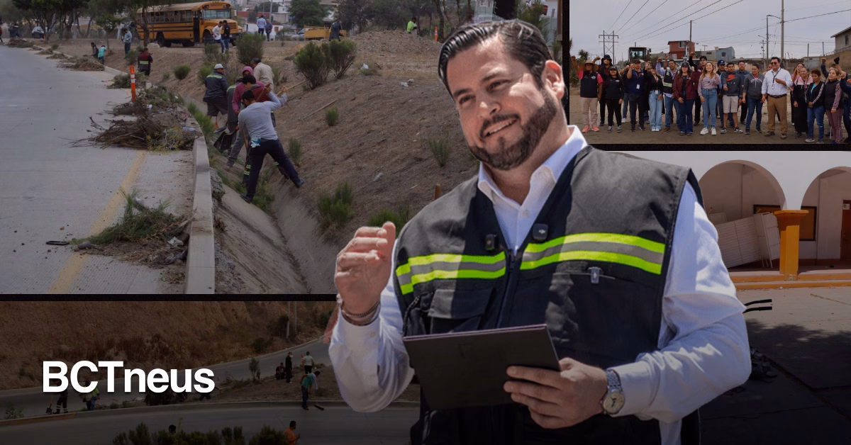 Articulo - Escuelas, parques y vialidades de Tijuana reciben mantenimiento integral