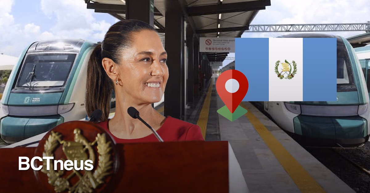 Articulo - Tren Maya llegará hasta Guatemala y Belice, anuncia Sheinbaum