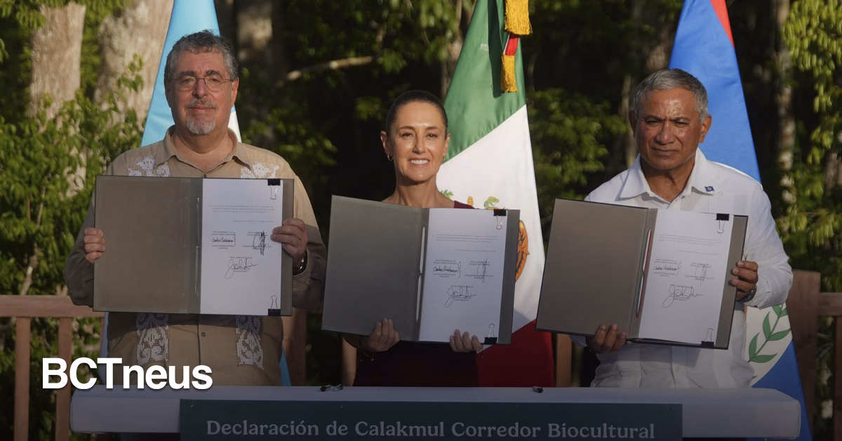Articulo - Firman México, Guatemala y Belice creación del Corredor Biocultural de la Gran Selva Maya