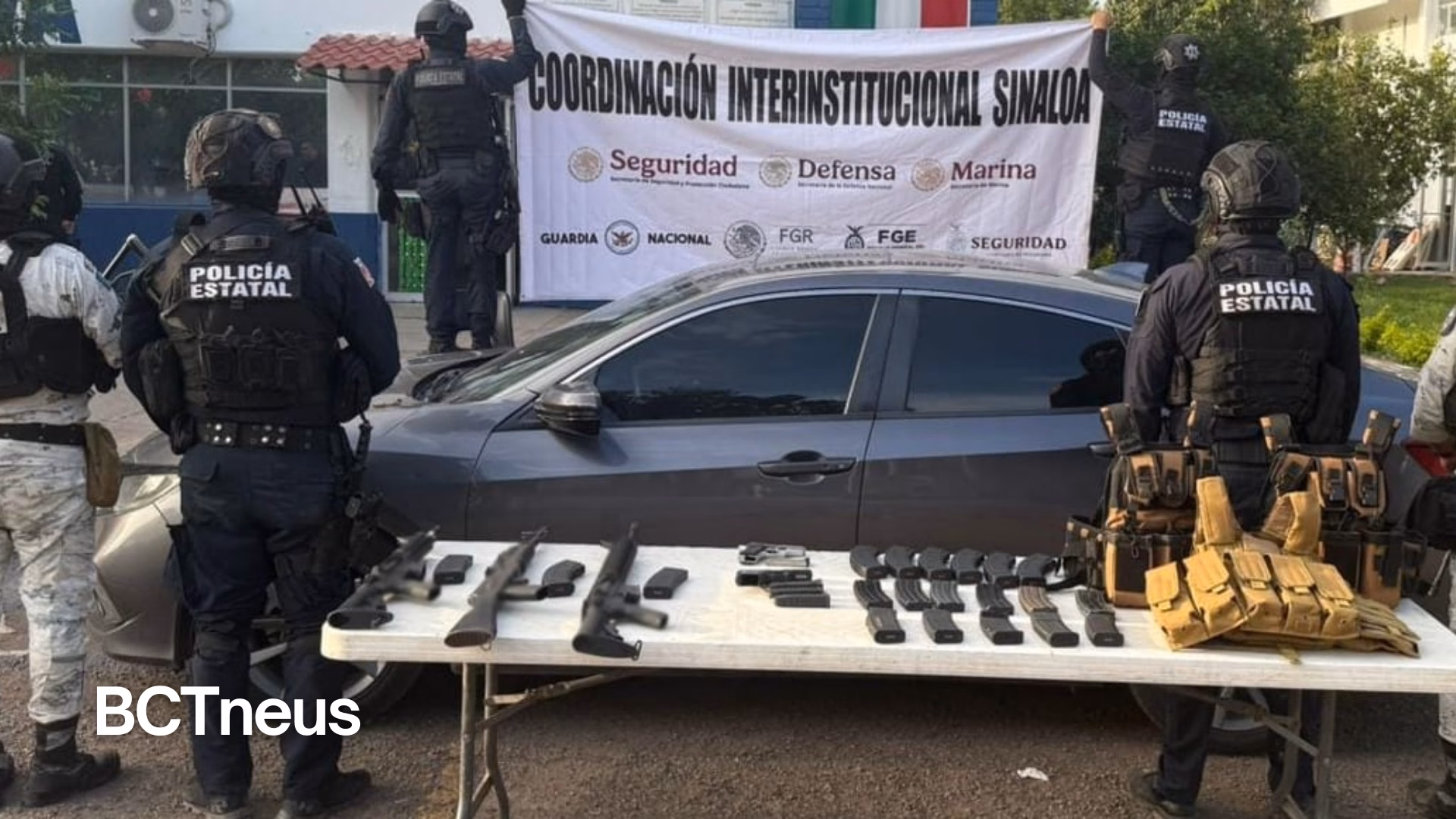 Articulo - Detienen a 44 personas y decomisan droga y armas en ocho estados