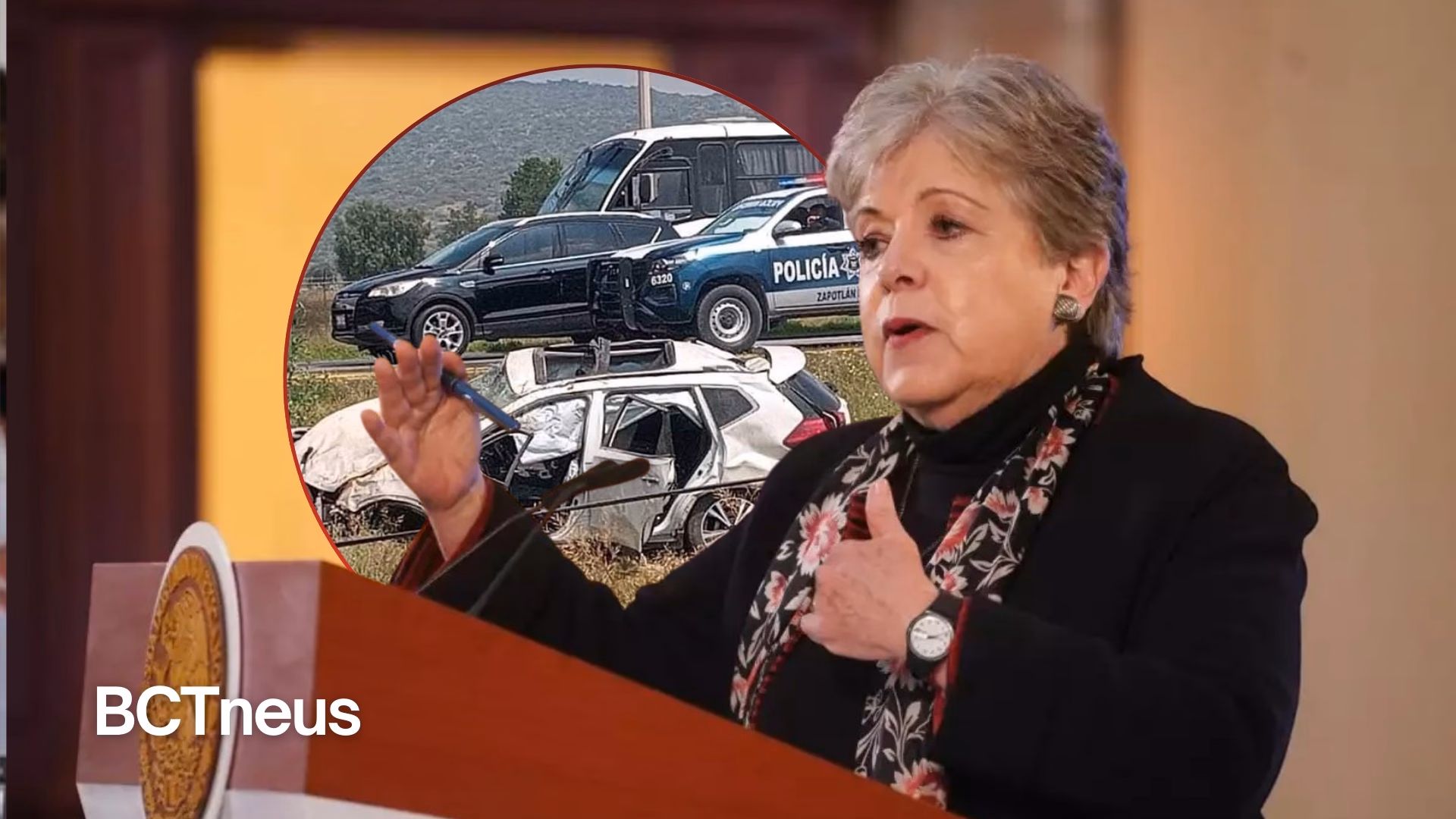 Articulo - Muere colaborador de Alicia Bárcena en accidente rumbo al Informe de Julio Menchaca