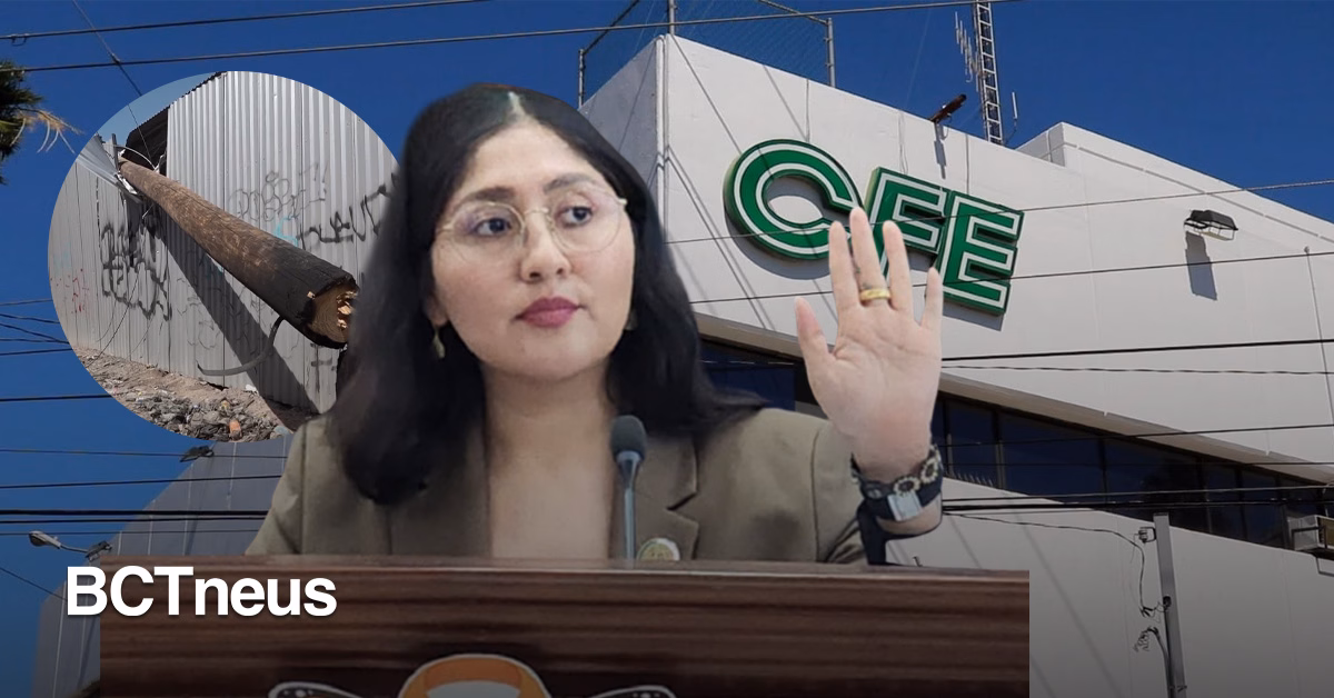 Articulo - Congreso de BC exige a CFE modernizar red eléctrica de Mexicali