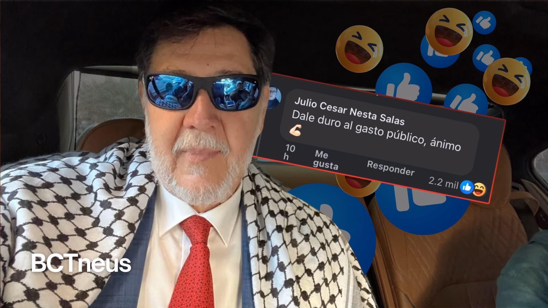 Articulo - Se burlan de Gerardo Fernández Noroña por gira en tierras árabes