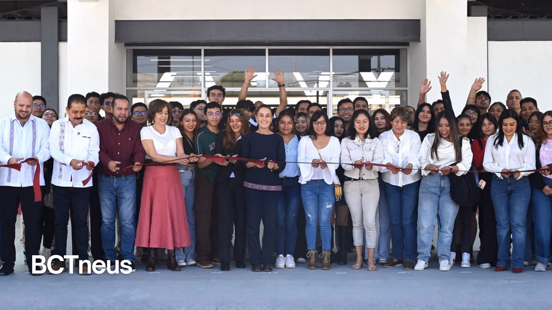 Articulo - Sheinbaum inaugura nuevo plantel de la Universidad Rosario Castellanos en Chalco