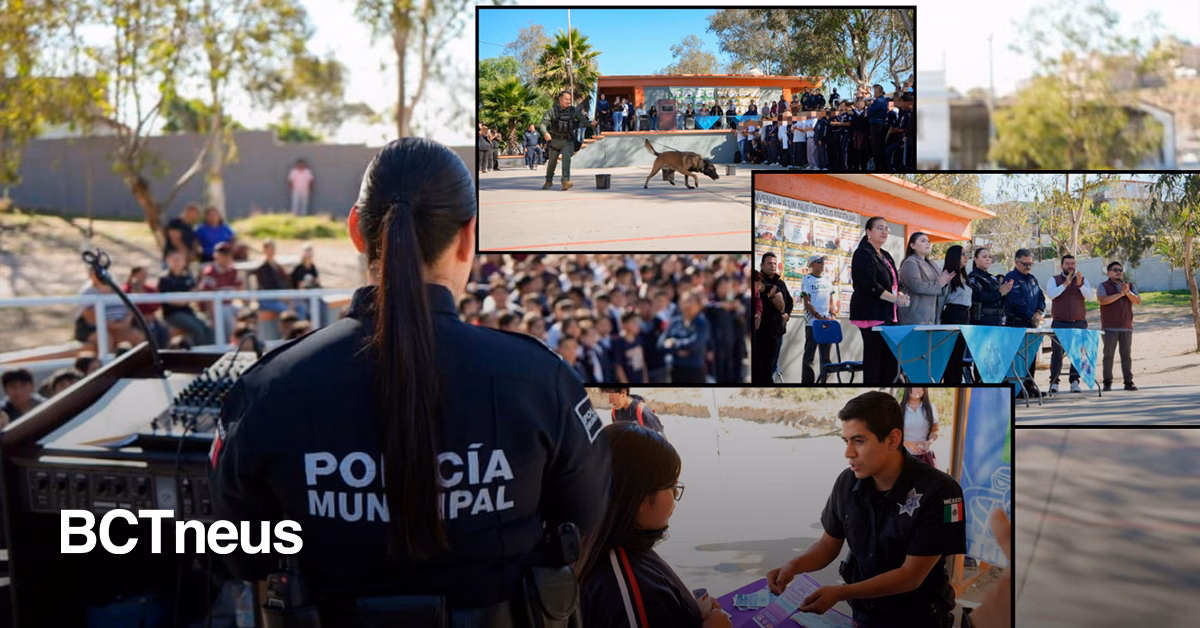 Articulo - Escuela Informada, Escuela Segura: Policía Municipal refuerza la prevención en escuelas de Tijuana