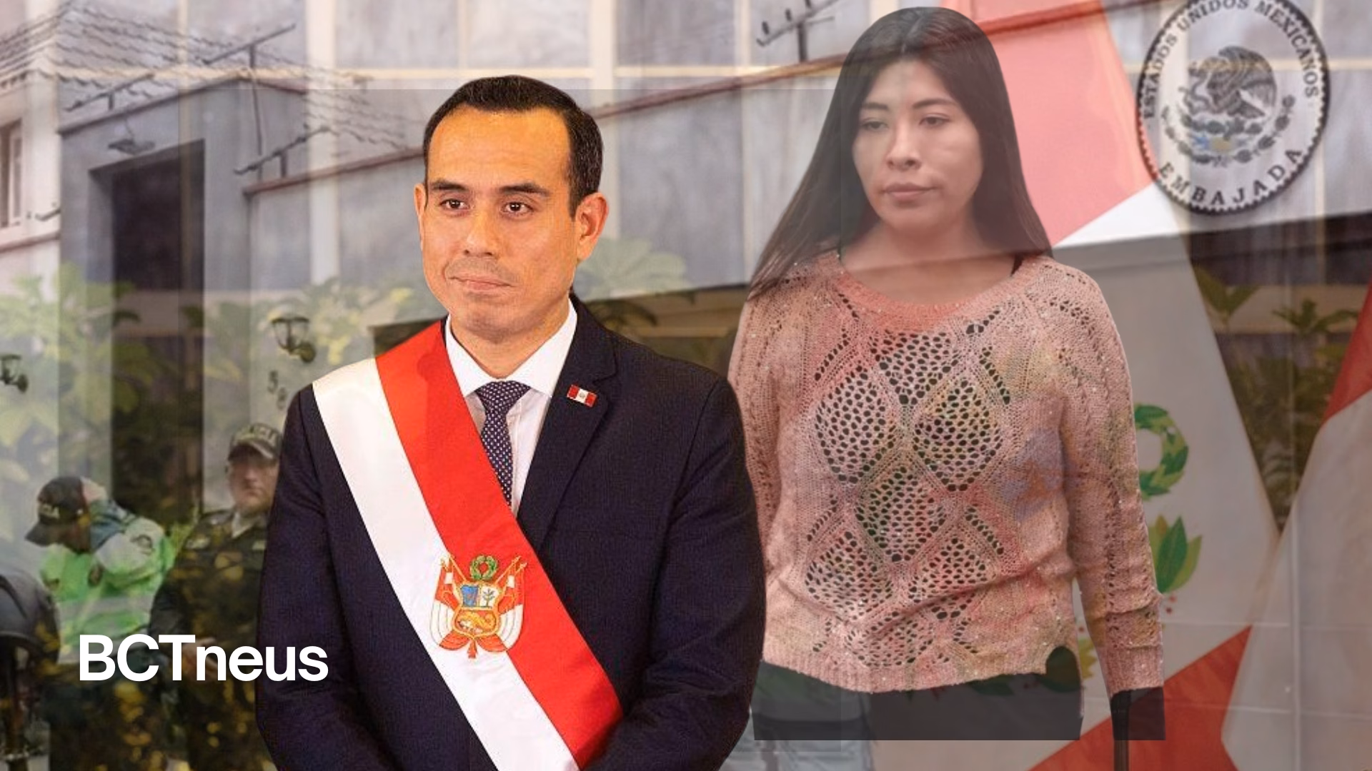 Articulo - Presidente interino de Perú abre la puerta a ingresar por la fuerza a la Embajada de México