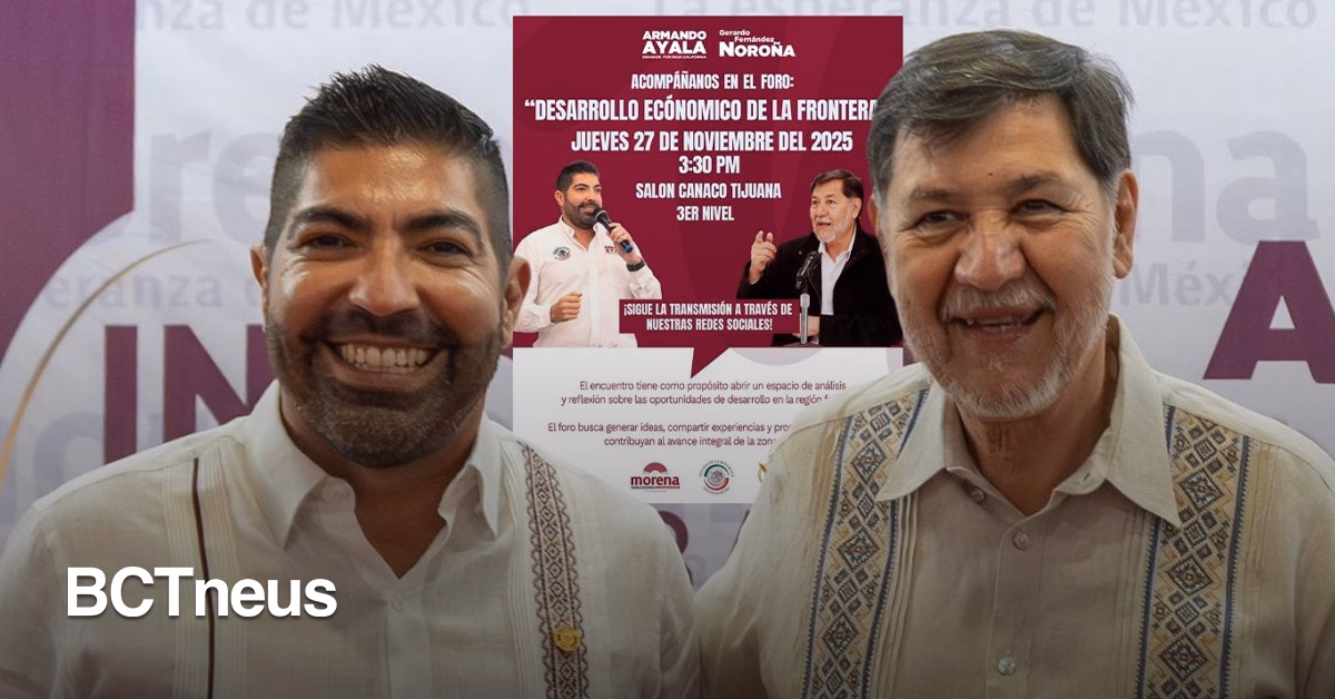 Articulo - Ayala anuncia Foro Económico de la Frontera junto a Noroña