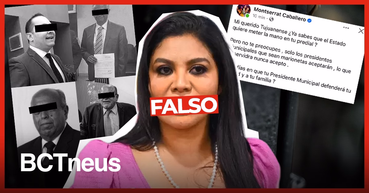 Articulo - Ante corrupción en su gobierno, Montserrat Caballero inventa polémica por predial