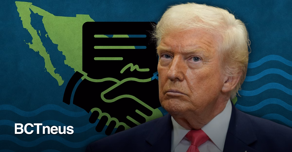 Articulo - Trump amenaza a México con arancel del 5% por supuesto incumplimiento del Tratado de Aguas