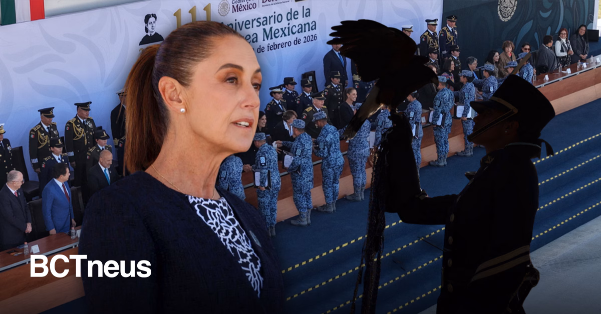 Articulo - Sheinbaum reafirma respaldo a la Fuerza Aérea Mexicana en su 111 aniversario