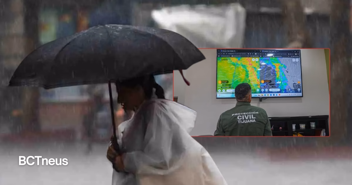 Articulo - Lluvias en Tijuana: Ismael Burgueño activa protocolo de emergencia