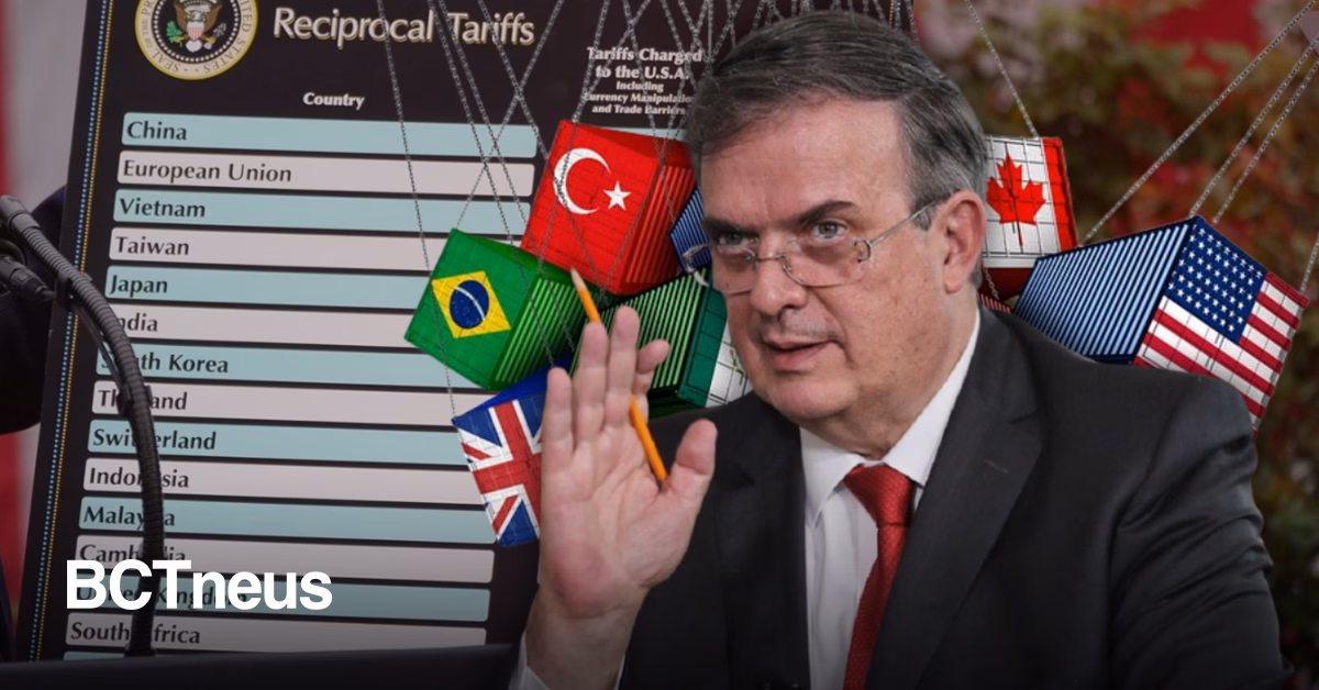 Articulo - Ebrard pide “sangre fría” ante nuevos aranceles anunciados por Trump