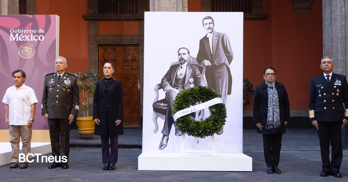 Articulo - Sheinbaum encabeza conmemoración por el aniversario luctuoso de Madero y Pino Suárez