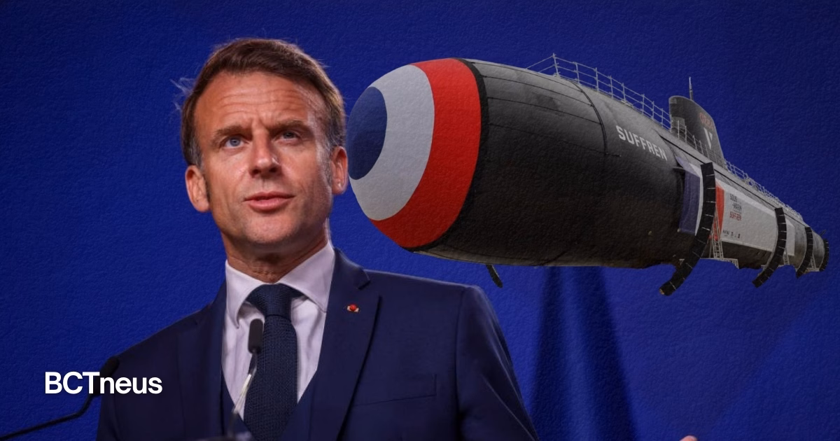Articulo - Macron anuncia aumento del arsenal nuclear francés ante aumento de tensión geopolítica