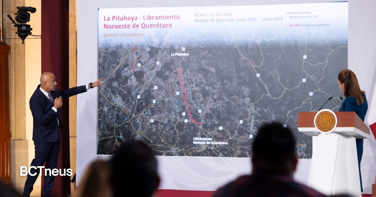 Articulo - Claudia Sheinbaum anuncia programa carretero histórico con inversión de 397 mil millones de pesos