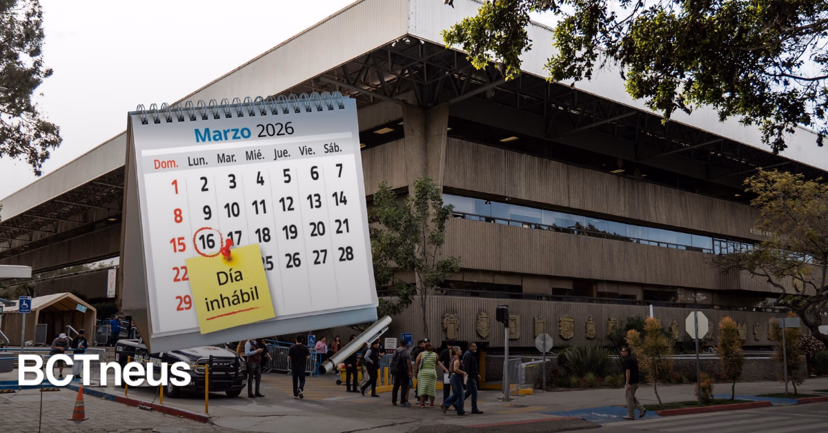 Articulo - Declaran inhábil el lunes 16 de marzo para personal del XXV Ayuntamiento de Tijuana.