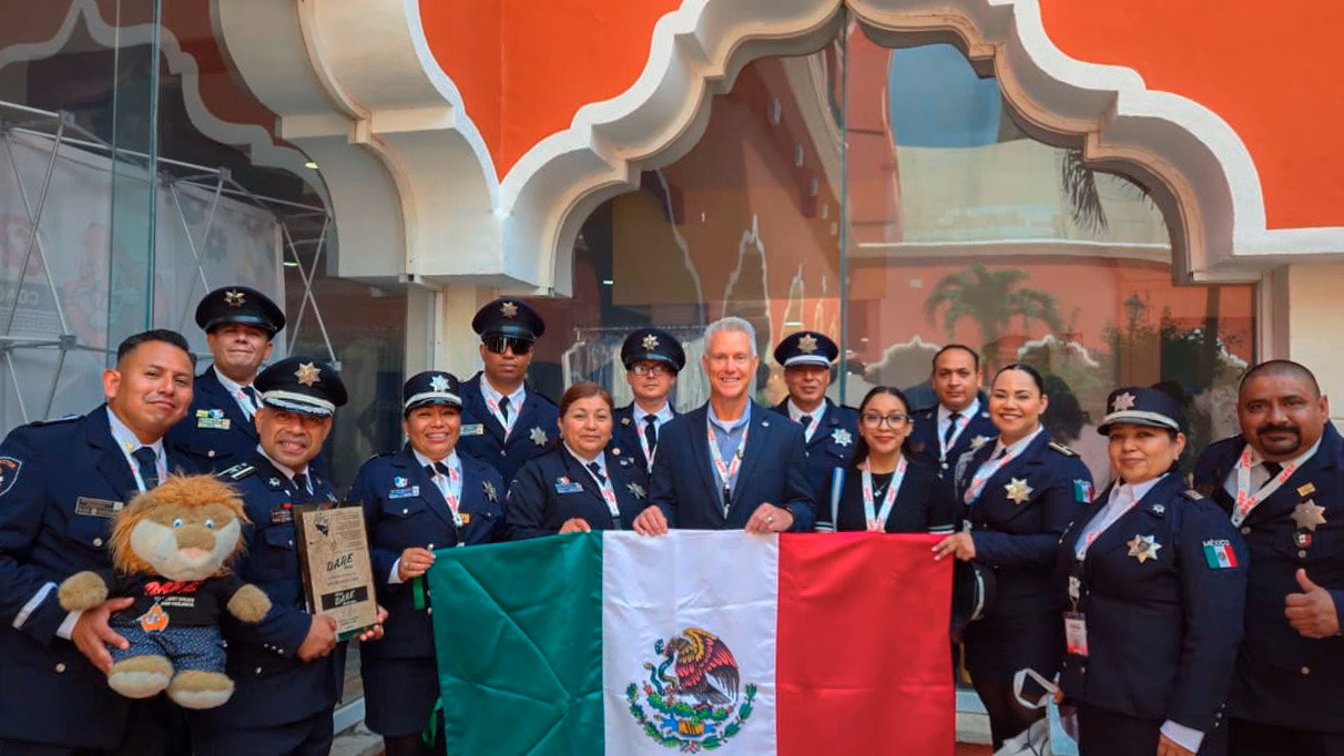 Articulo - Instructor tijuanense es reconocido a nivel nacional en congreso D.A.R.E. 2026