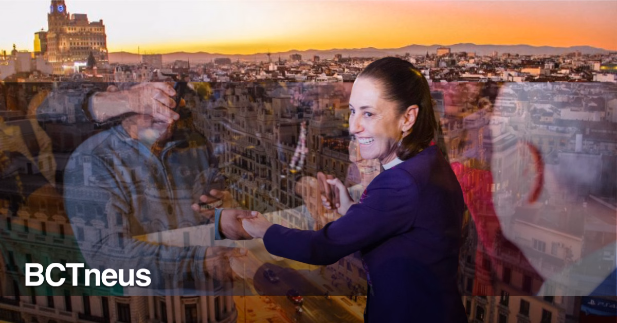 Articulo - Sheinbaum llega a España entre muestras de apoyo y entusiasmo