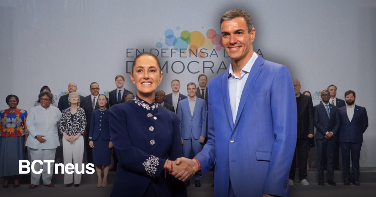 Articulo - Sheinbaum propone destinar 10% del gasto militar mundial a reforestación global en cumbre en Barcelona