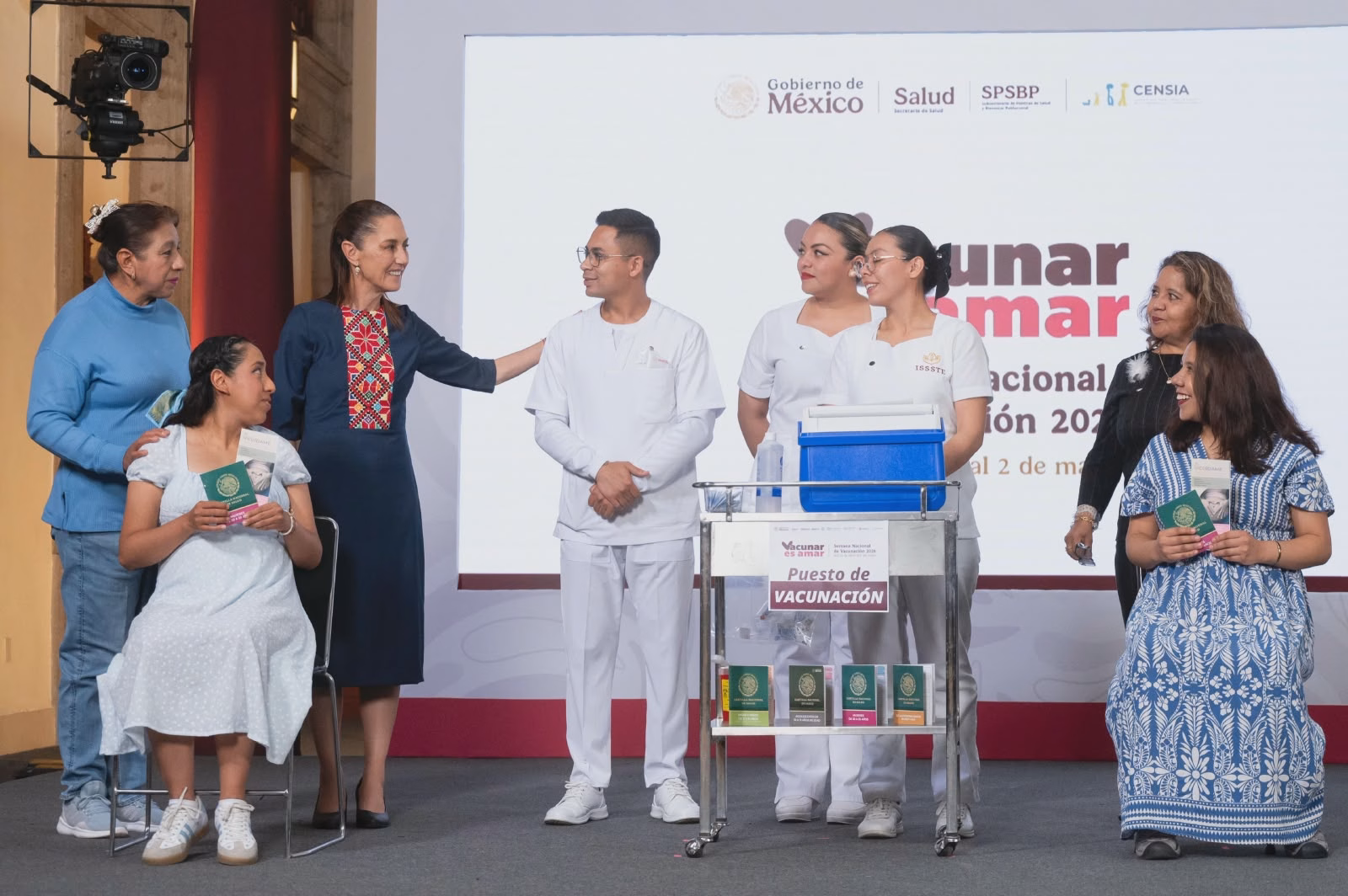 Articulo - Sheinbaum extiende Jornada de Vacunación Nacional hasta mayo; reportan más de 916 mil dosis aplicadas