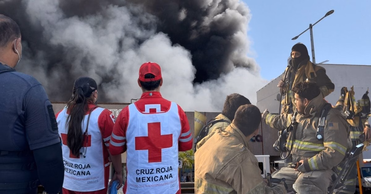 Articulo - Incendio en plaza comercial deja 5 fallecidos y 46 heridos Los Mochis