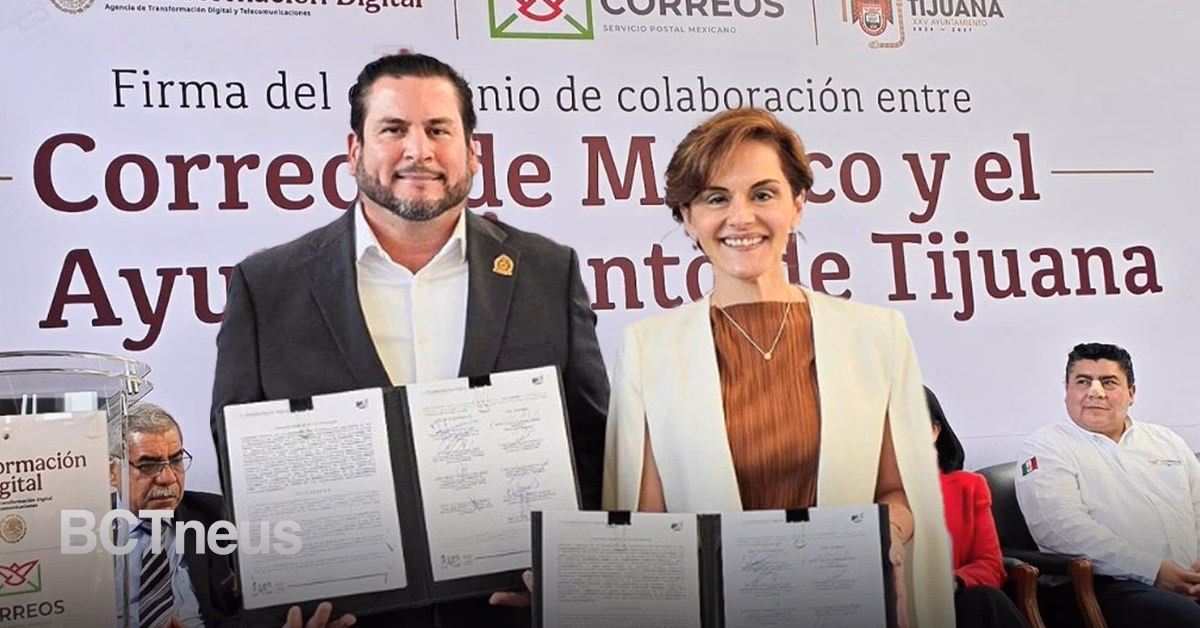 Articulo - Burgueño acuerda con Correos de México restauración de histórico edificio postal de Tijuana