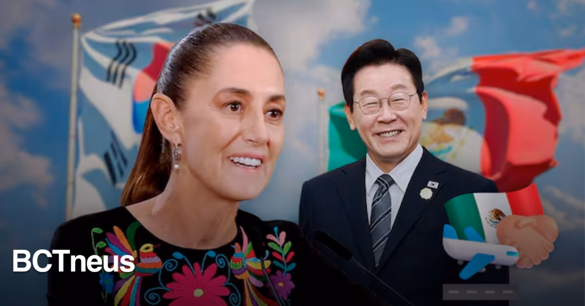 Articulo - Sheinbaum y presidente surcoreano acuerdan visita oficial a México este año