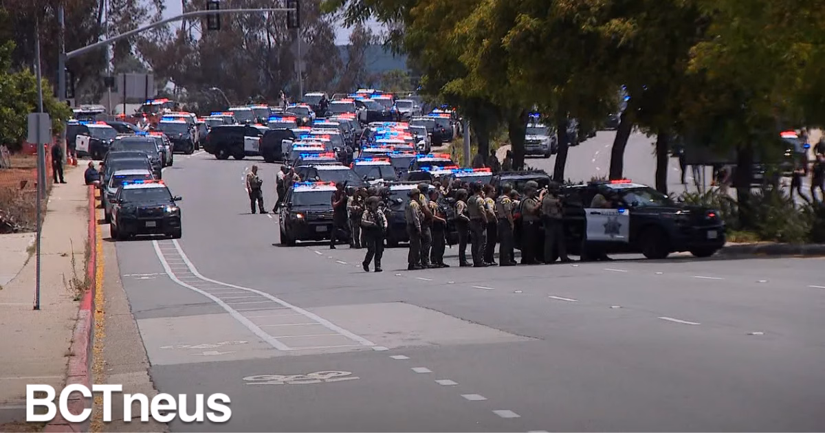 Articulo - Fuerte operativo en San Diego por presunto tirador
